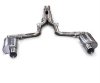 2015-2022 Dodge Challenger SRT8 Kooks Cat-Back Exhaust With Black Tips